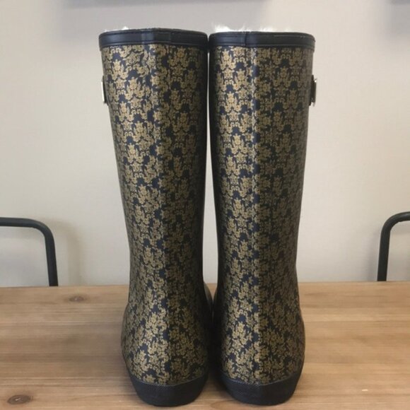 MoovBoot Wonderland Tall Rubber/Sheepskin Boot - Picture 4 of 6